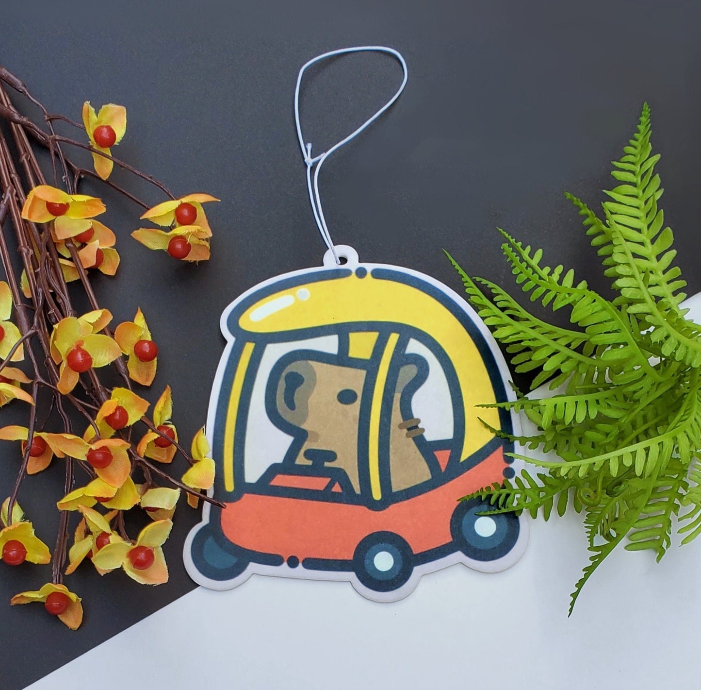Capybara Car Air Freshener (Double Sided)