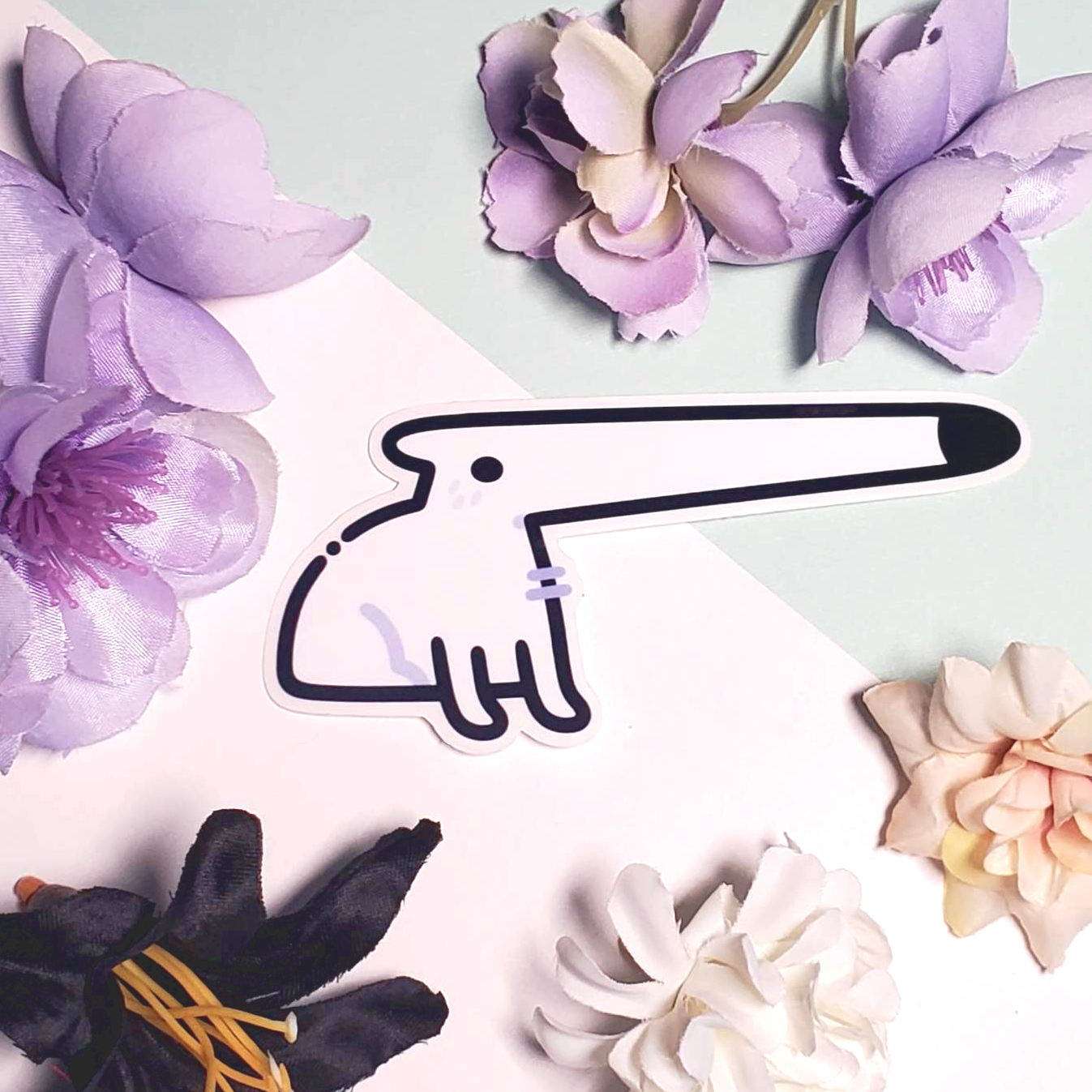 Borzoi Long Dog Sticker
