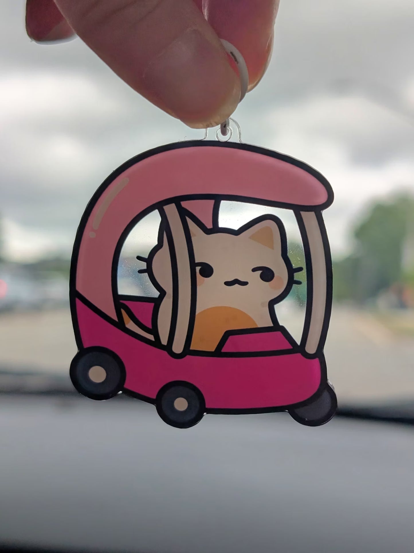 Suni & Luna Car Matching Keychains
