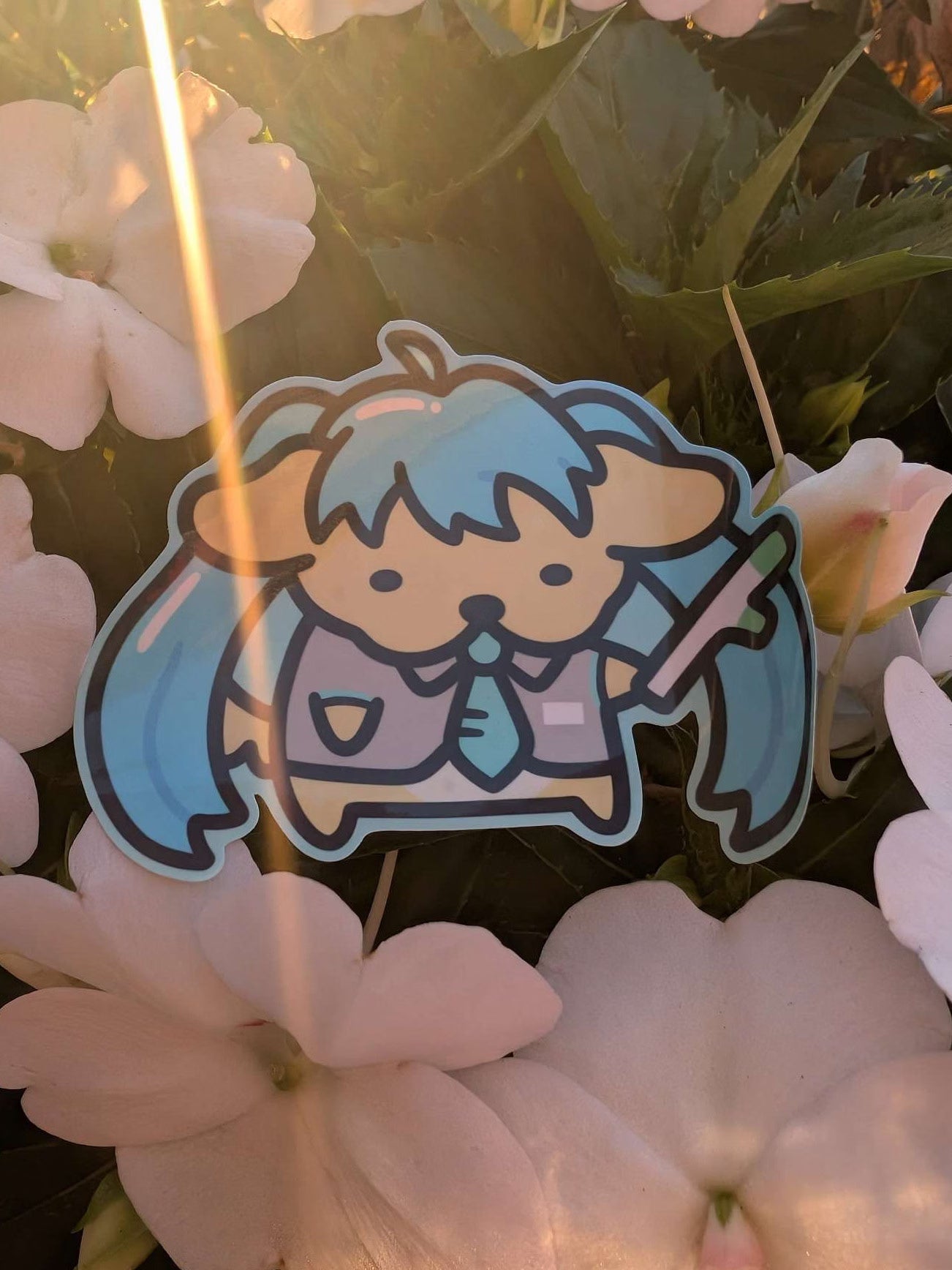 Suni & Luna Matching Vocaloid Stickers