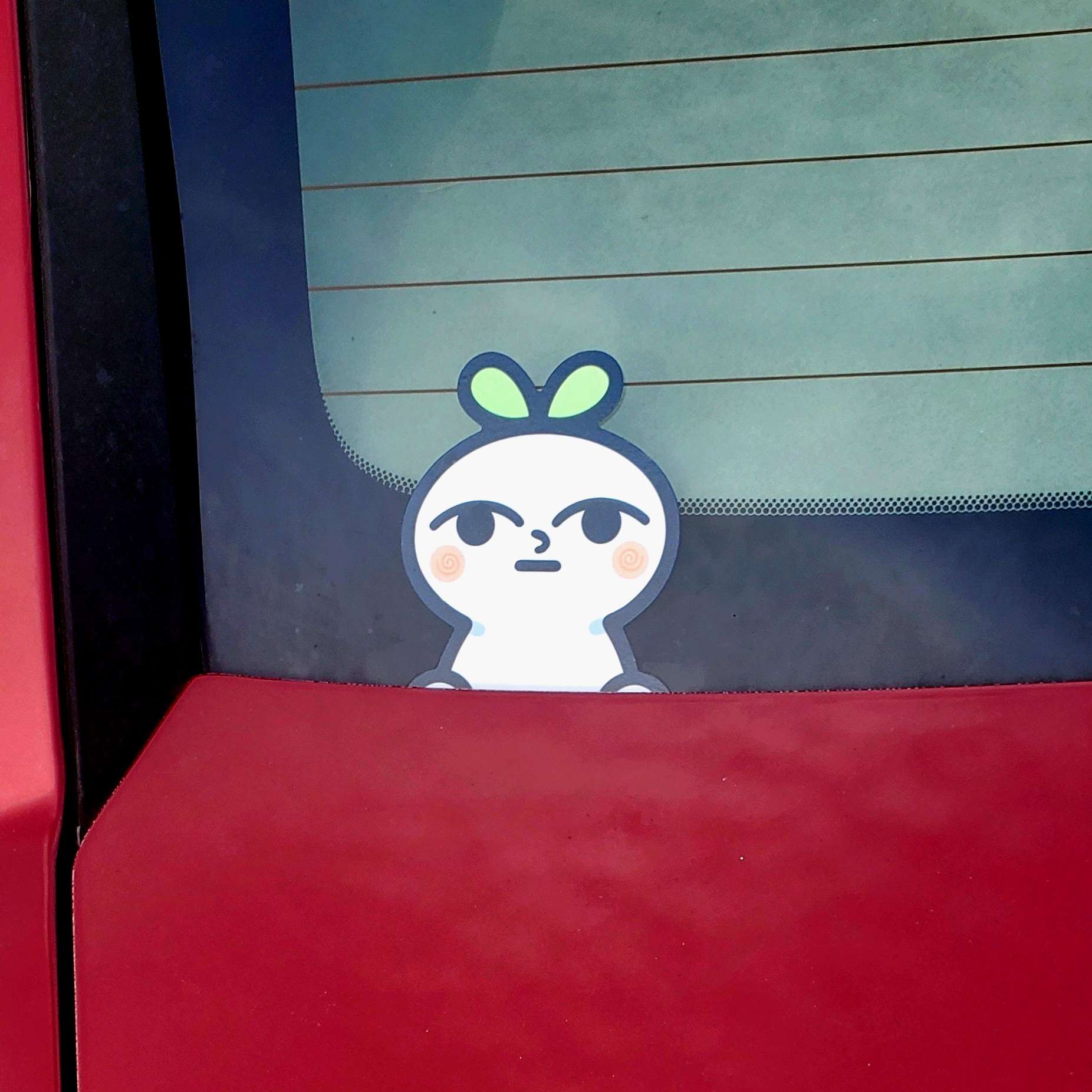 Disapproving Turnip Peaker Vinyl Sticker – EveoArt