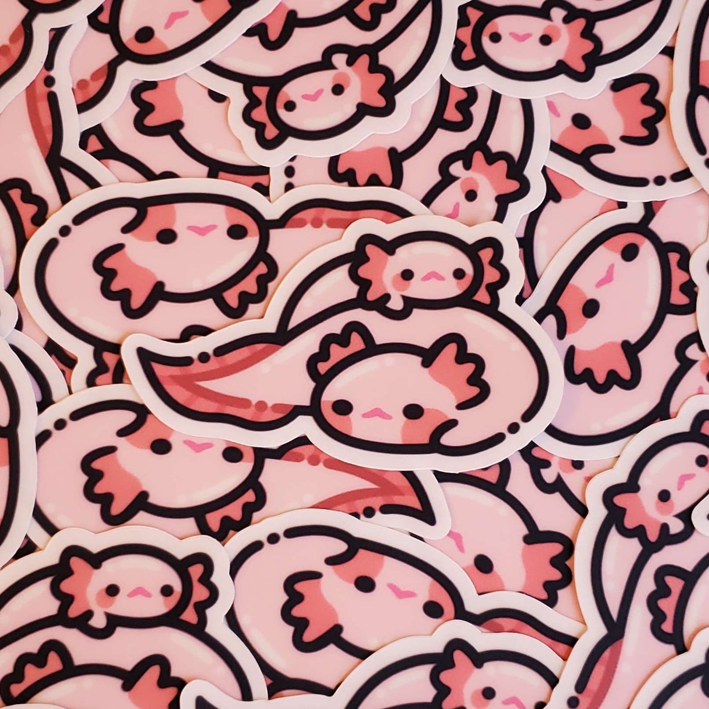 Axolotl Baby Clear Sticker