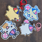 Silly Suni & Luna Sticker/Keychain Bundle