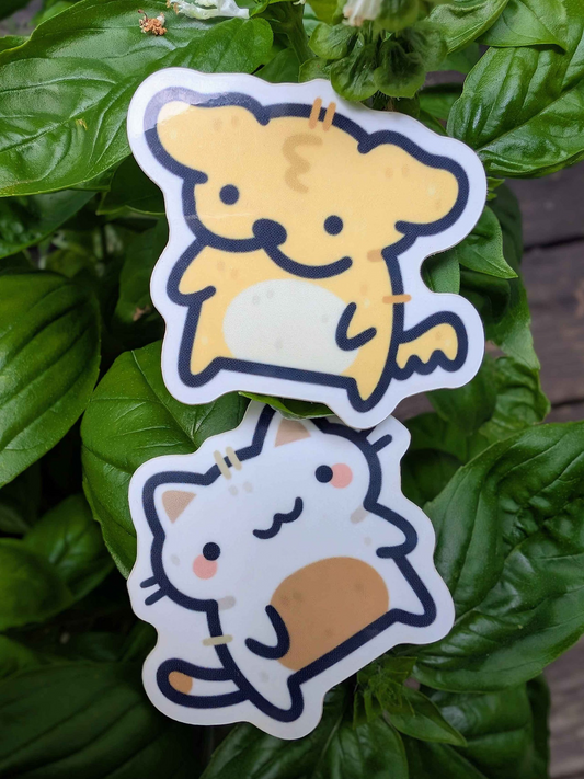 Suni & Luna Couple Stickers