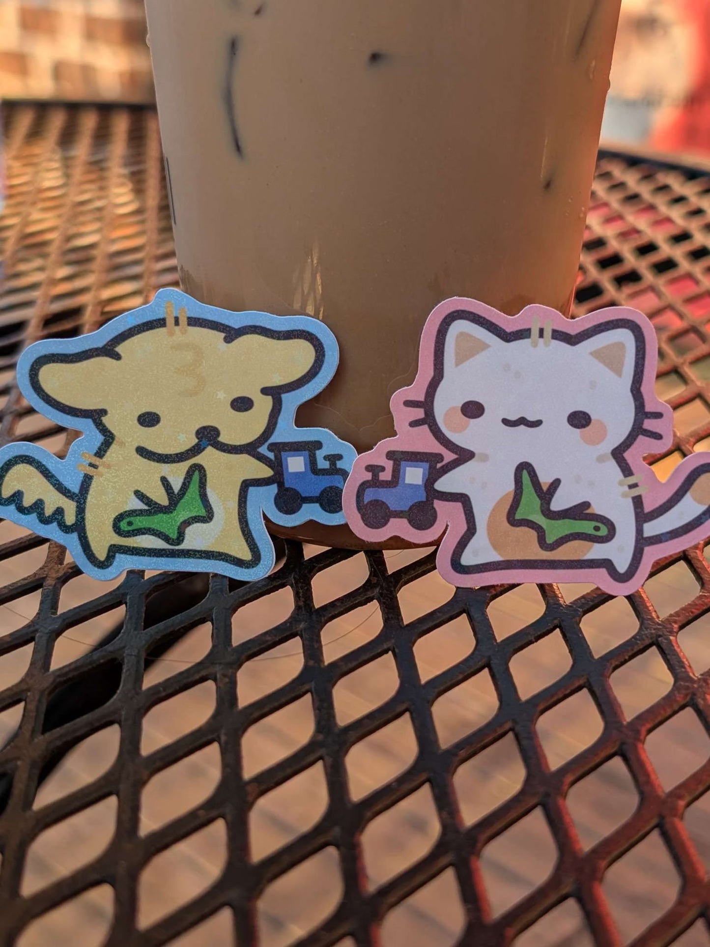 Suni & Luna Matching Autism Stickers