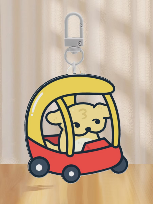 Suni & Luna Car Matching Keychains