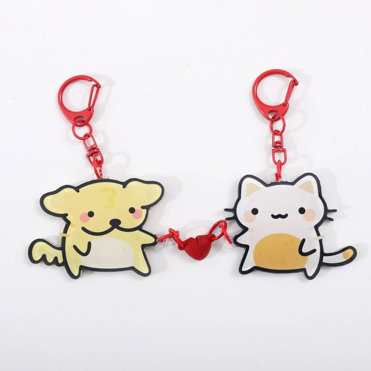Suni & Luna Magnetic Matching Keychains