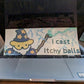 Wizard Suni ITCHY BALLS Bumper Sticker