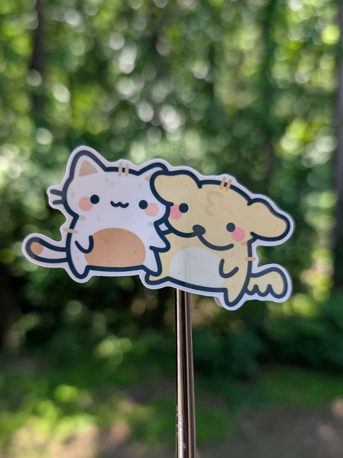 Suni & Luna Love Sticker