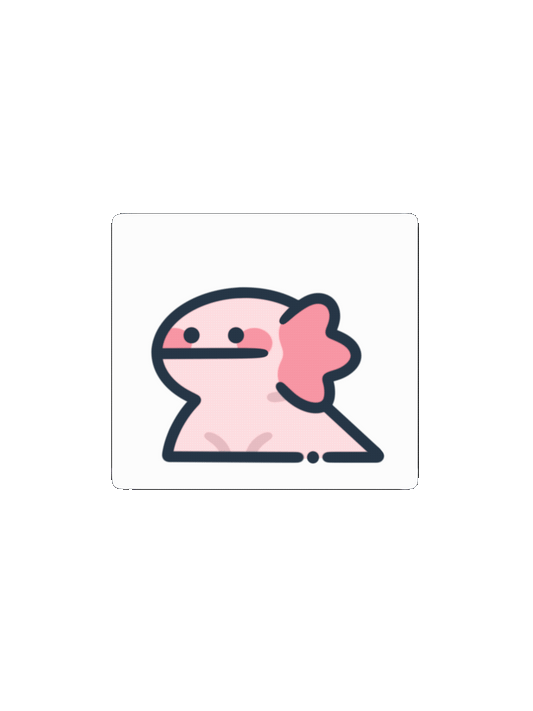 Axolotl Animated Lenticular Sticker