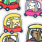 Eveo Car Sticker Bundle