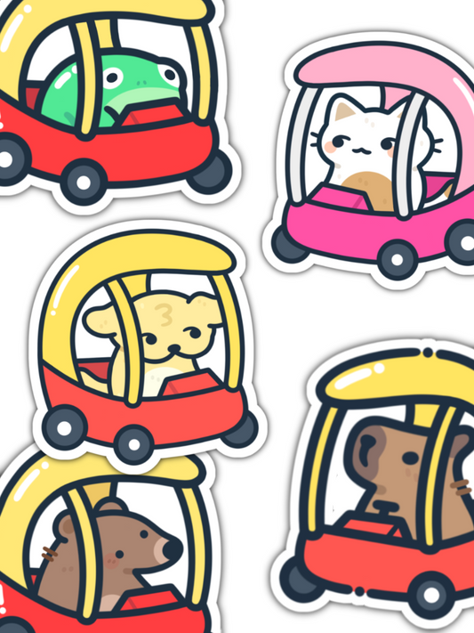 Eveo Car Sticker Bundle