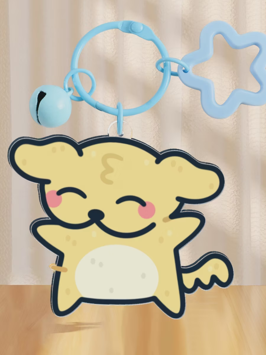 Suni & Luna YIPPIE Matching Keychains