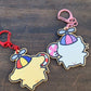 Silly Suni & Luna Sticker/Keychain Bundle