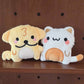 Suni & Luna Silly Matching Plushie Pendants (PRE-ORDER)