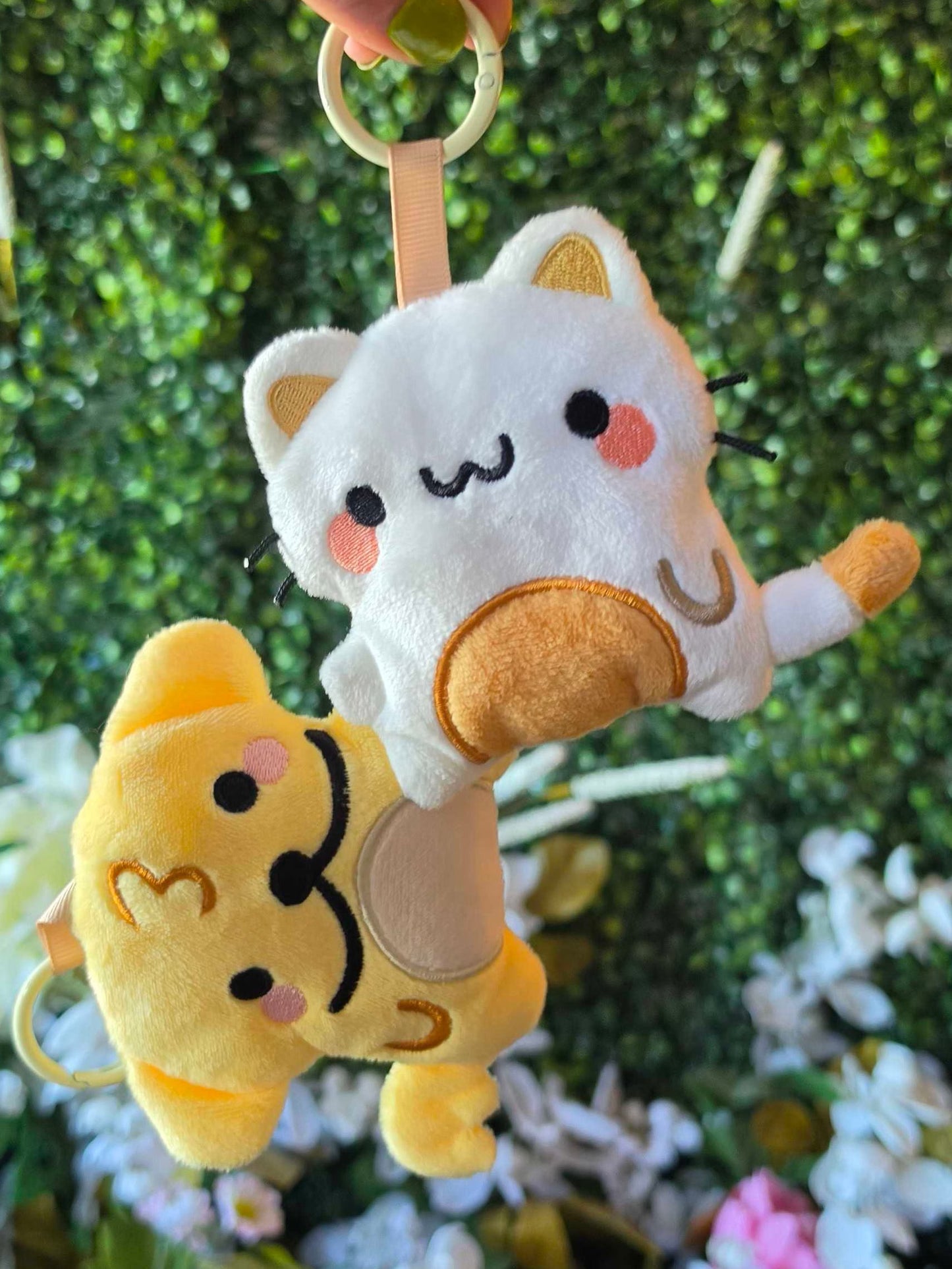 Suni & Luna Silly Matching Plushie Pendants (PRE-ORDER)