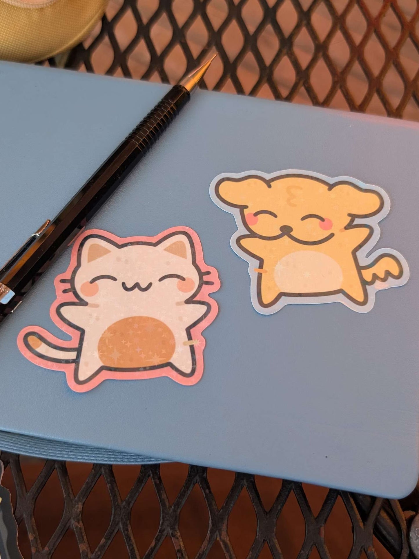 Suni & Luna Matching YIPPIE! Stickers