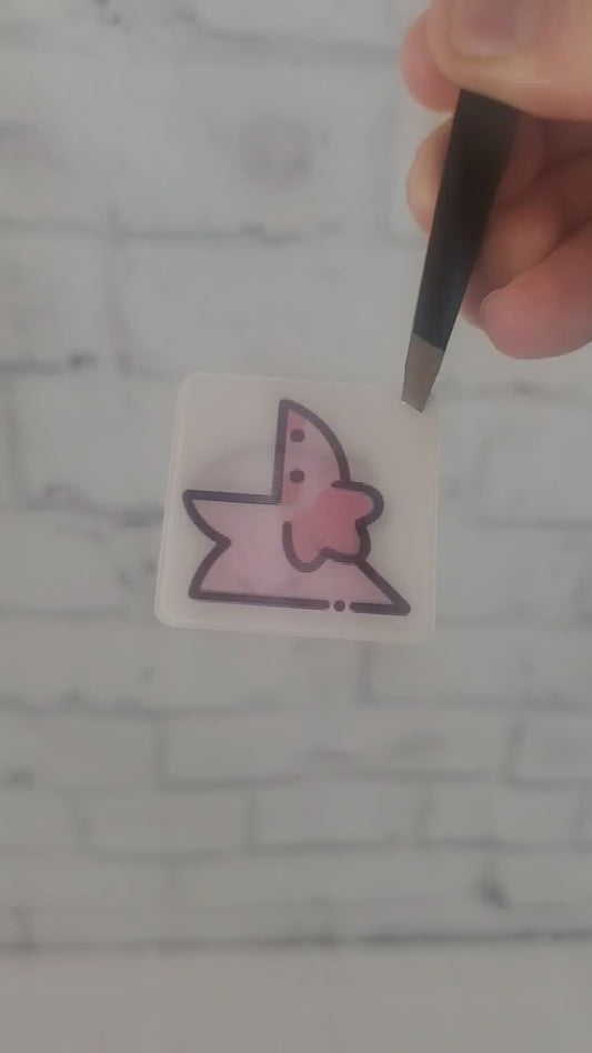 Axolotl Animated Lenticular Sticker