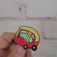 Froggy Car Enamel & Epoxy Pin