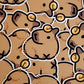 Capybara Orange Sticker
