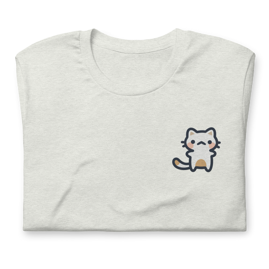Cat Embroidered T-Shirt