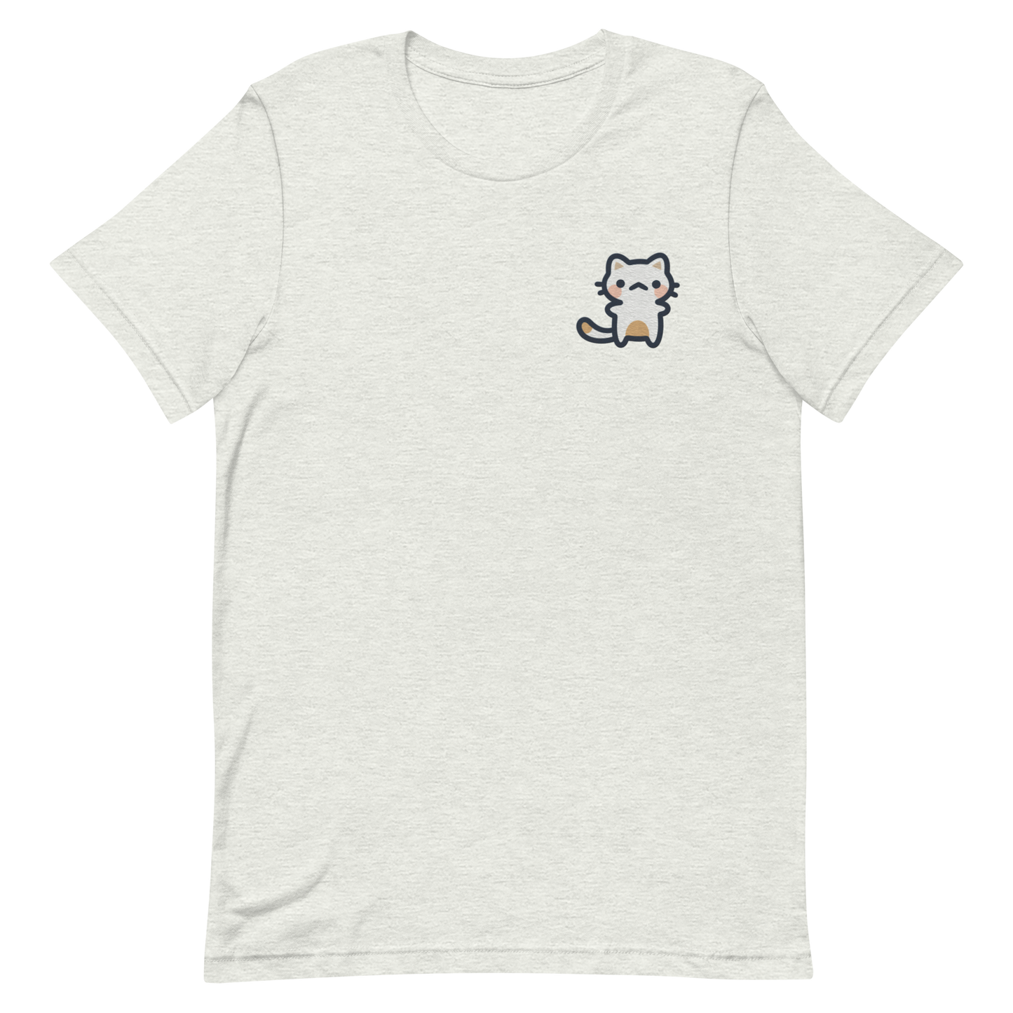Cat Embroidered T-Shirt