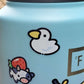 Duck Clear Sticker