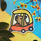 LARGE Capybara Car Clear Sticker