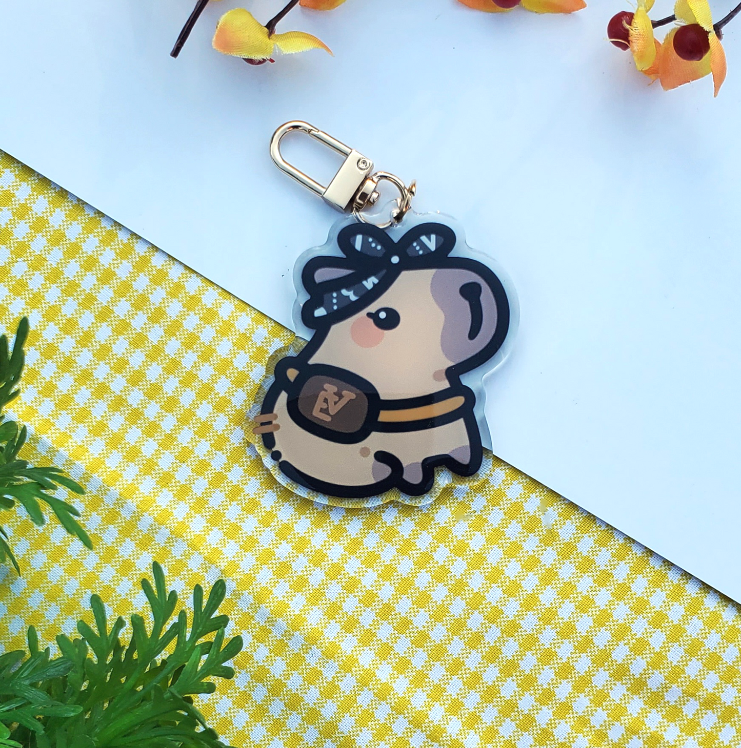 Capybara Drip Matching Charms