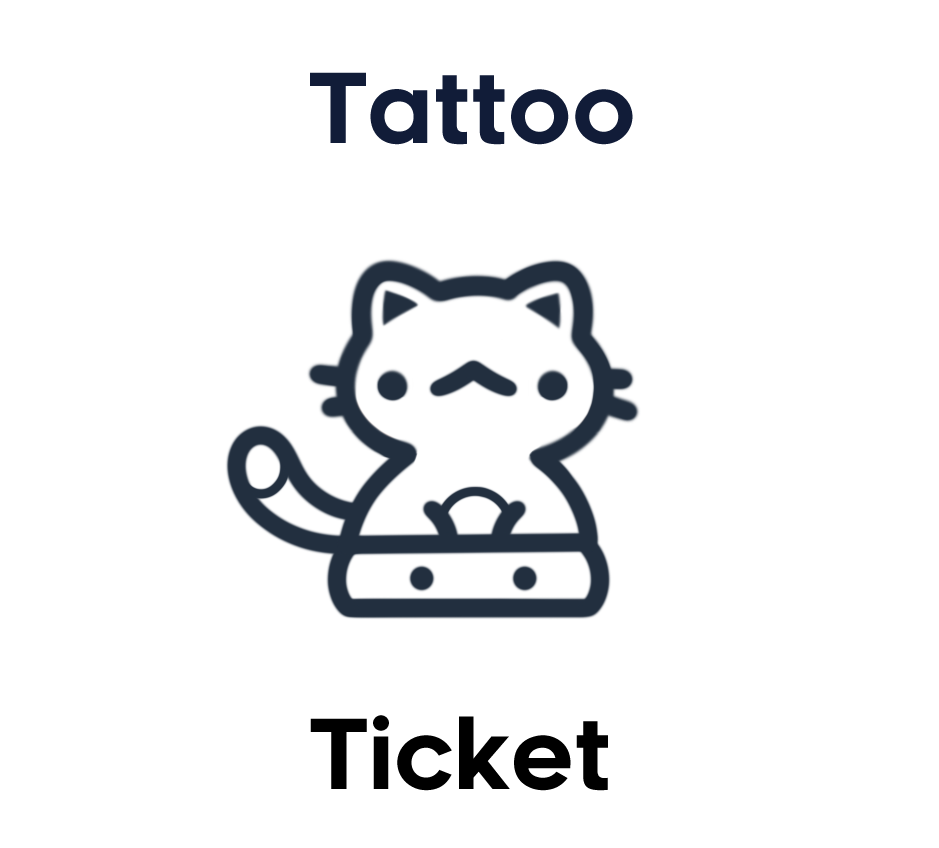 EveoArt Tattoo Ticket